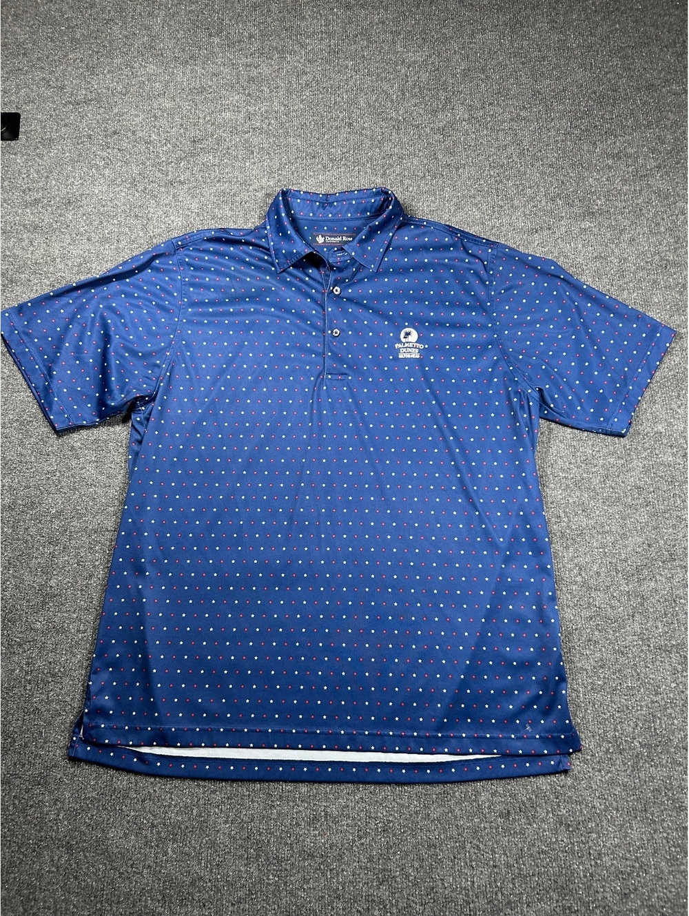 Donald Ross Sportswear Palmetto Dunes Hilton Head Polo Shirt